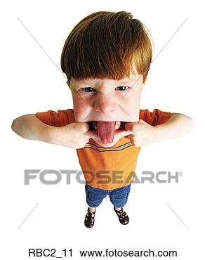 Stock Photography - photo caricature 
from a birdseye 
view of a little 
boy making a silly. 
fotosearch - search 
stock photos, 
pictures, images, 
and photo clipart