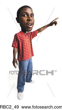 Stock Photograph - photo caricature 
of a young man 
standing and pointing 
in disbelief. 
fotosearch - search 
stock photos, 
pictures, images, 
and photo clipart