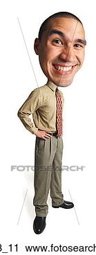 Stock Photography - an ethnic business 
wearing a taupe 
dress shirt and 
kakhi slacks. 
fotosearch - search 
stock photos, 
pictures, images, 
and photo clipart