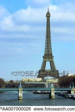 Stock Photo - france, paris, 
eiffel tower and 
river seine. fotosearch 
- search stock 
photos, pictures, 
images, and photo 
clipart