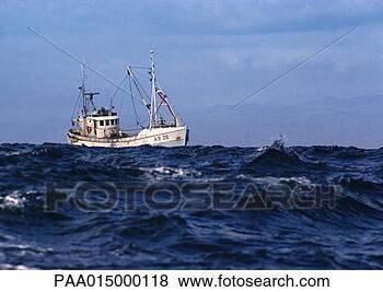 Stock Photo - fishing boat at 
sea. fotosearch 
- search stock 
photos, pictures, 
images, and photo 
clipart
