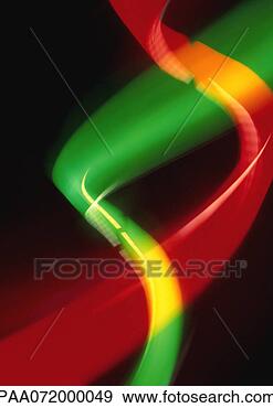 Stock Illustration - light effect in 
two twisting beams, 
red, green and 
yellow. fotosearch 
- search clipart, 
illustration, 
drawings and vector 
eps graphics images