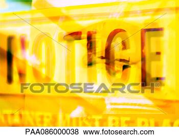 Stock Illustration - notice typographic 
sign in yellow, 
montage. fotosearch 
- search clipart, 
illustration, 
drawings and vector 
eps graphics images