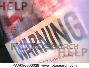 Stock Illustration - warning and 