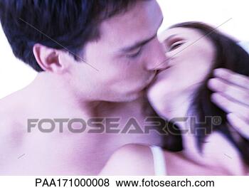 Stock Photo - couple kissing, 
close-up. fotosearch 
- search stock 
photos, pictures, 
images, and photo 
clipart