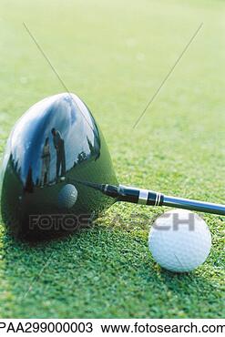 Stock Photo - golf ball and 
club, close-up. 
fotosearch - search 
stock photos, 
pictures, images, 
and photo clipart