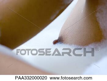Stock Photography - woman's breast 
in bubble bath. 
fotosearch - search 
stock photos, 
pictures, images, 
and photo clipart
