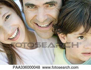 Stock Photo - father with two 
children,  boy 
looking away, 
 father and daughter. 
fotosearch - search 
stock photos, 
pictures, images, 
and photo clipart