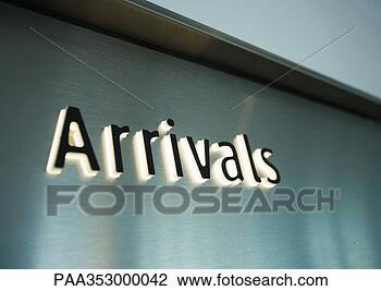 Stock Photo - arrivals text. 
fotosearch - search 
stock photos, 
pictures, images, 
and photo clipart