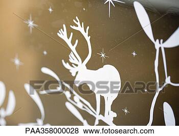 reindeer silhouette cast