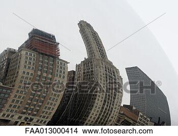 Stock Photo - distorted reflection 
of highrises. 
fotosearch - search 
stock photos, 
pictures, images, 
and photo clipart