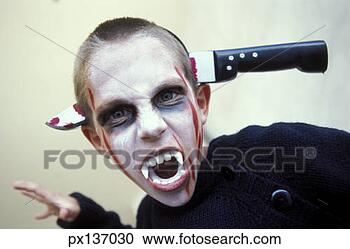 Stock Photography - scary halloween 
make up. fotosearch 
- search stock 
photos, pictures, 
images, and photo 
clipart
