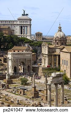 Picture - ruins, roman forum, 
rome, italy. fotosearch 
- search stock 
photos, pictures, 
images, and photo 
clipart