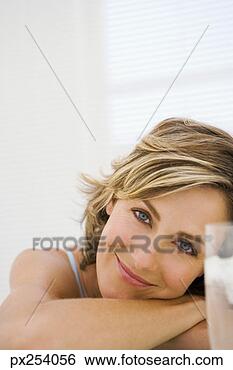 Stock Photo - woman with glass 
of water. fotosearch 
- search stock 
photos, pictures, 
images, and photo 
clipart