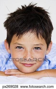 Stock Photo - portrait of smiling 
boy. fotosearch 
- search stock 
photos, pictures, 
images, and photo 
clipart
