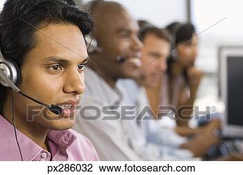 Stock Photo - customer service 
representatives. 
fotosearch - search 
stock photos, 
pictures, images, 
and photo clipart