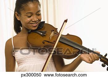 Stock Photography - girl playing violin. 
fotosearch - search 
stock photos, 
pictures, images, 
and photo clipart