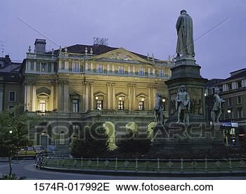 Stock Photo - la scala theater 
milan italy. fotosearch 
- search stock 
photos, pictures, 
images, and photo 
clipart