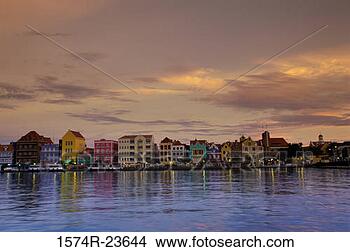 Stock Photo - buildings on the 
waterfront, handelskade, 
willemstad, curacao. 
fotosearch - search 
stock photos, 
pictures, images, 
and photo clipart