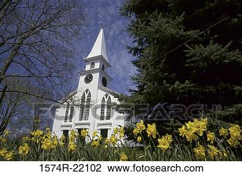 Stock Photo - low angle view 
of a church building, 
 unitarian universalist 
church. fotosearch 
- search stock 
photos, pictures, 
images, and photo 
clipart