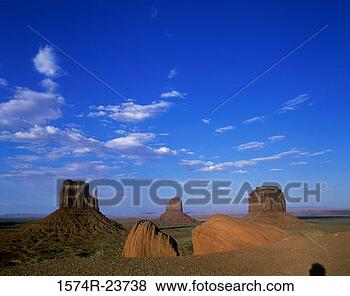 Stock Photo - rock formations 
on a landscape, 
monument valley, 
arizona, usa. 
fotosearch - search 
stock photos, 
pictures, images, 
and photo clipart