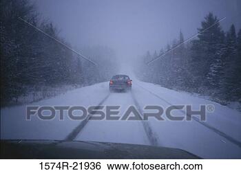 Stock Photo - vehicle on a snow 
covered road. 
fotosearch - search 
stock photos, 
pictures, images, 
and photo clipart