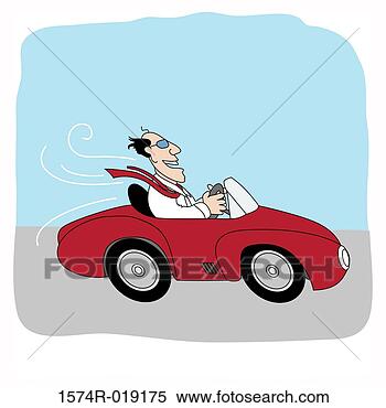 Stock Illustration - the happy speeder 
linda braucht 
(20th c american) 
computer graphics. 
fotosearch - search 
clipart, illustration, 
drawings and vector 
eps graphics images