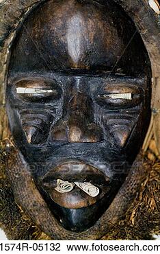 Stock Photo - close-up of a 
voodoo mask. fotosearch 
- search stock 
photos, pictures, 
images, and photo 
clipart