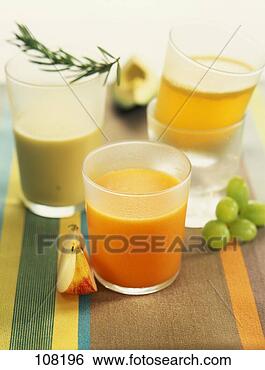 Stock Photo - energy morning 
juices:mango-avocado, 
 apple-carrot-rosemary 
oil. fotosearch 
- search stock 
photos, pictures, 
images, and photo 
clipart