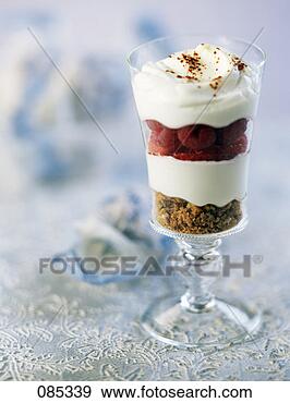 Stock Photograph - summer fruit tiramisu. 
fotosearch - search 
stock photos, 
pictures, images, 
and photo clipart