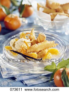 Arquivo de Fotografia - fritters,  candied, 
 clementines. 
fotosearch - busca 
de fotos, imagens 
e clipart