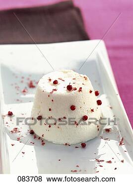 flan fraise
