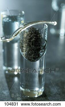 Stock Photography - caviar in a glass. 
fotosearch - search 
stock photos, 
pictures, images, 
and photo clipart