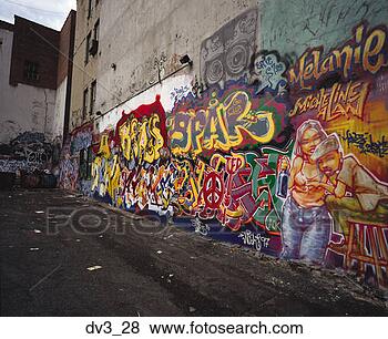 Stock Photo - colorful graffiti 
on a wall. fotosearch 
- search stock 
photos, pictures, 
images, and photo 
clipart