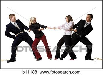 Stock Photo - business people 
engaged in a tug 
of war contest. 
fotosearch - search 
stock photos, 
pictures, images, 
and photo clipart