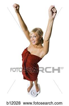 Banque de Photo - tre rgime, femme, 
debout, salle 
bains, chelle. 
fotosearch - recherchez 
des photos, des 
images et des 
cliparts