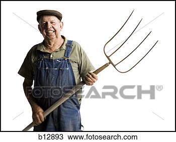 farmer pitchfork