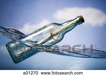 Stock Photography - message in a floating 
bottle. fotosearch 
- search stock 
photos, pictures, 
images, and photo 
clipart