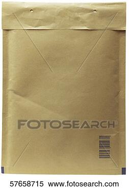 Stock Image - brown paper envelope. 
fotosearch - search 
stock photos, 
pictures, images, 
and photo clipart