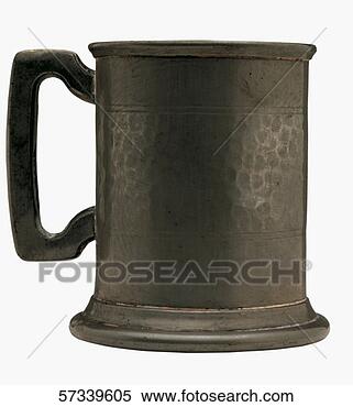 Stock Image - close-up of a 
rustic beer mug. 
fotosearch - search 
stock photos, 
pictures, images, 
and photo clipart