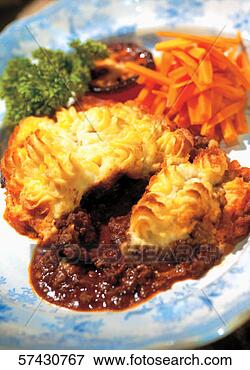 Picture - close-up of meat 
in gravy served 
with mashed potatoes. 
fotosearch - search 
stock photos, 
pictures, images, 
and photo clipart