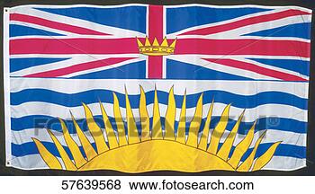 Stock Photo - flag of british 
columbia. fotosearch 
- search stock 
photos, pictures, 
images, and photo 
clipart