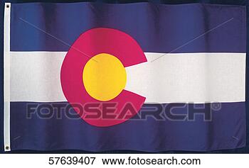 Picture - the flag of colorado. 
fotosearch - search 
stock photos, 
pictures, images, 
and photo clipart