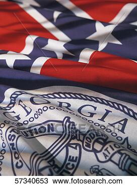 Stock Photo - the flag of georgia. 
fotosearch - search 
stock photos, 
pictures, images, 
and photo clipart