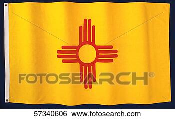 Stock Photo - the flag of new 
mexico. fotosearch 
- search stock 
photos, pictures, 
images, and photo 
clipart