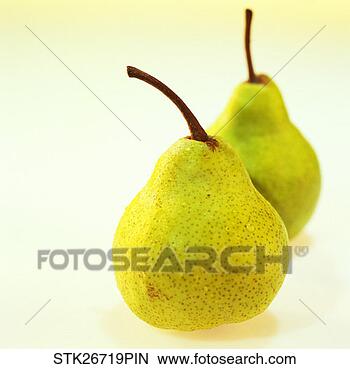 Stock Photo - close-up of two 
fresh pears. fotosearch 
- search stock 
photos, pictures, 
images, and photo 
clipart