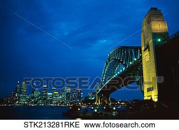 Stock Photo - circular quay 
and sydney harbour 
bridge,  sydney, 
 new south wales. 
fotosearch - search 
stock photos, 
pictures, images, 
and photo clipart