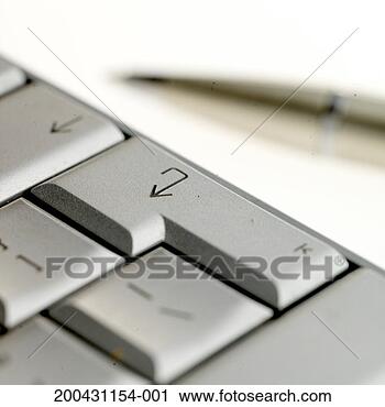 Arquivo de Fotografia - 'enter',  tecla, 
 teclado,  fim, 
 cima. fotosearch 
- busca de fotos, 
imagens e clipart