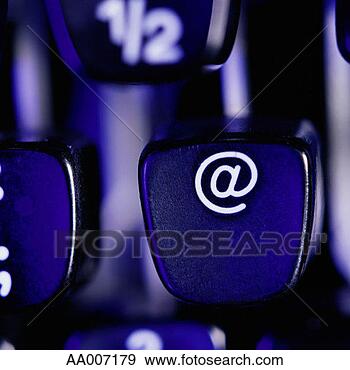Stock Photograph - at sign. fotosearch 
- search stock 
photos, pictures, 
images, and photo 
clipart