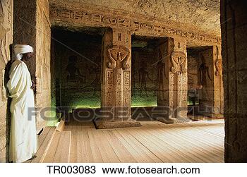 Stock Photo - man in the temple 
of nefertari. 
fotosearch - search 
stock photos, 
pictures, images, 
and photo clipart